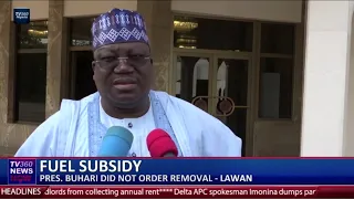 President Buhari did not order removal of fuel subsidy- Lawan