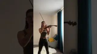 Loyal Brave True (from “Mulan”)-Christina Aguilera (violin cover by Iana Urazova)