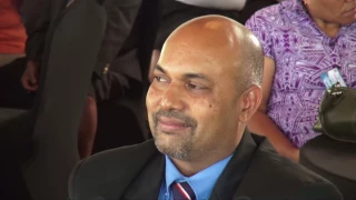 Fijian Attorney General, Aiyaz Sayed-Khaiyum opens Ministry of Education's Planning Workshop