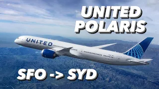 Flying United Polaris | SFO-SYD | *FIRST BUSINESS CLASS FLIGHT*