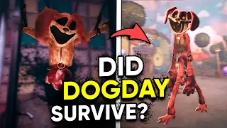 DOGDAY SURVIVED AND KEPT HIS LEGS? WHAT HAPPENED TO HIM? ALL SECRETS POPPY PLAYTIME CHAPTER 3 THEORY