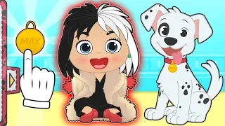 BABY PETS Max Dresses up as Dalmatian 💥 Games and Cartoons for Children