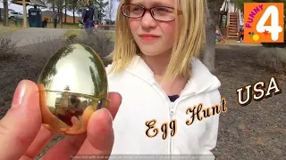 ПАСХА Соня нашла золотое яйцо! Egg Hunt 2018 Собираем Пасхальные яйца Празднуем Пасху в Америке