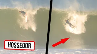 MY BIGGEST SURFING WIPEOUT IN HOSSEGOR 🤕 POV | Surf Vlog Killian M