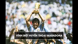 Tiểu sử về Diego Maradona: Huyền thoại bóng đá thế giới để lại sự nuối tiếc vô tận cho người hâm mộ