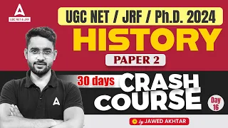 UGC NET History Crash Course #16 | History By Jawed sir