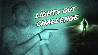 LIGHTS OUT CHALLENGE IN THE HAUNTED FARM HOUSE