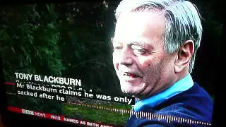 Tony Blackburn sacked at BBC