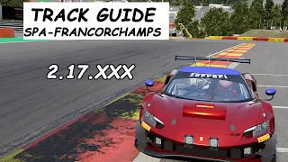 Track Guide #2- Comment être rapide sur  Spa - Ferrari 296 GT3