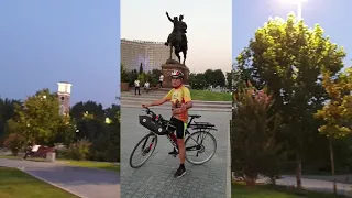 КИЕВ - 2019 .07.17.Одиночный велопробег памяти Муслима Магомаева