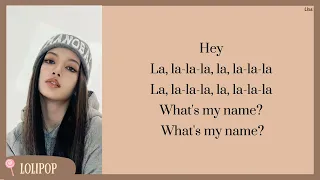 LISA - 'LALISA' (Easy Lyrics)