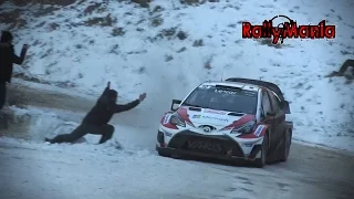 WRC Rally Monte Carlo 2017 - ACTION, MISTAKES & SHOW [HD]