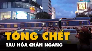 TP.HCM: tàu lửa tông chết người gần giao lộ đường Nguyễn Văn Trỗi