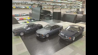 1:18 Diecast Review Unboxing E24 BMW 635csi & M6 by Autoart and Alpina B7 Turbo by Otto