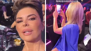 Lisa Rinna’s Reaction To Kathy Hilton Sitting Next To Her!