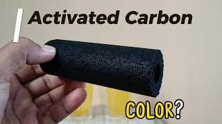 Can Activated Carbon Remove Water Color ?