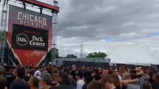 Waiting for Butcher Babies (2) - Chicago Open Air Fest - 07/15/2016