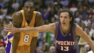 Kobe Bryant vs Steve Nash CRAZY MVP's Duel 2006 R1G6 - Nash WIth 32, 13 Asts, Kobe With 50 Pts!