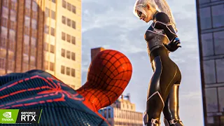 Black Cat Return To Save Spider-Man Cutscene : Silver Lining (DLC)