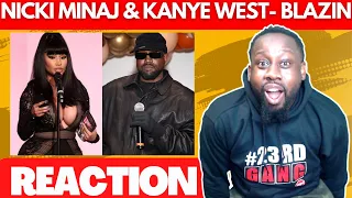 Nicki Minaj - Blazin' ft. Kanye West - PINK FRIDAY (Verse Breakdown!!) | @23rdMAB REACTION