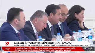 Gələn il yaşayış minimumu artacaq