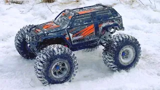 Traxxas Summit -  Quick SNOW BASH!