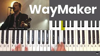 Waymaker - Sinach Piano Tutorial and Chords