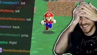 Can Twitch Chat beat A SINGLE LEVEL of Mario 64?