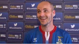 Inverness defender David Raven talks about his semi-final winner