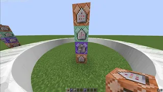 How To Make A Circle In Vanilla Minecraft