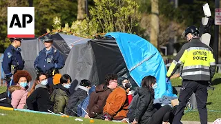 Police clear Northeastern University encampment as students protest Israel-Hamas war