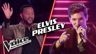 Remarkable ELVIS PRESLEY covers | The Voice Best Blind Auditions