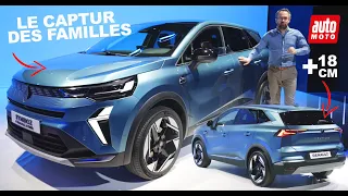 Nouveau Renault Symbioz (2024) : premier contact avec la version allongée du Renault Captur