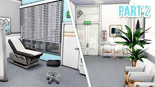 Hospital 🏥 Part 2 | The Sims 4 - Speed Build (NO CC)