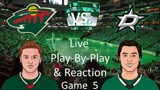 Wild vs. Stars (Game 5) Live Play-By-Play & Reaction