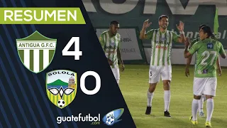RESUMEN | Así fue la goleada de Antigua contra Sololá | Torneo Apertura 2022