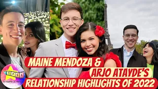 Maine Mendoza and Arjo Atayde's Relationship Highlights of 2022