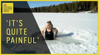 Finnish Ice Swimmer Elina Mae