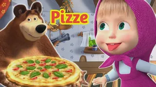 Masha and the Bear Pizzeria - Make the Best Homemade Pizza for Your Friends! | Masha Games 31