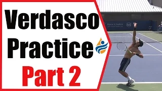 Fernando Verdasco Practice Session Part 2 | Cincinnati 2014