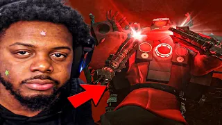 SPEAKERMAN INFECTED AGAIN OMGGG | skibidi toilet zombie universe 08 REACTION