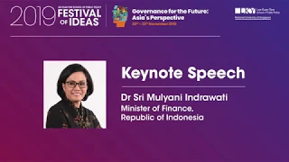 [Festival of Ideas 2019] Keynote speech by Sri Mulyani Indrawati