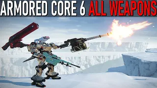 Armored Core 6 - All Weapons