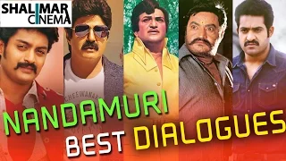 Nandamuri Family Best Telugu Punch Dialogues || N.T.R, Balakrishna, Harikrishna, Kalyan Ram
