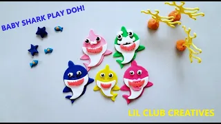 BABY SHARK PLAY DOH SET!!