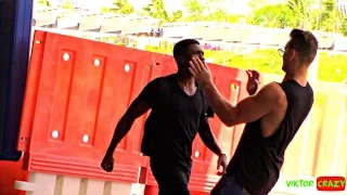 WHERE IS NIGA ?? GONE WRONG PRANK IN MALAYSIA GUN AND KNIFE PULLED !!!