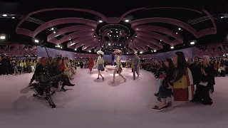 Mulberry AW18 catwalk in 360 VR | London Fashion Week