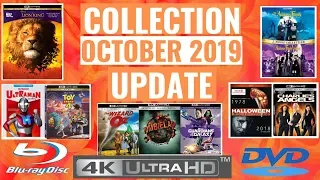 October 2019 Blu-ray + 4K + DVD Collection Update