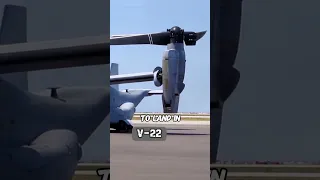 The V-22 Osprey Helicopter: Guardian of the US Presidential Aircraft#shorts