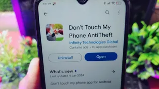 dont touch my phone antitheft app kaise use kare || how to use dont touch my phone antitheft app